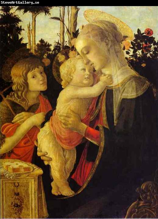 Sandro Botticelli The Virgin and Child The Virgin and Child The Virgin and Child with John the Baptist